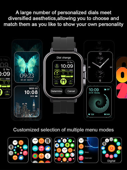 Bluetooth Earphone And Smart Watch 2-in-1