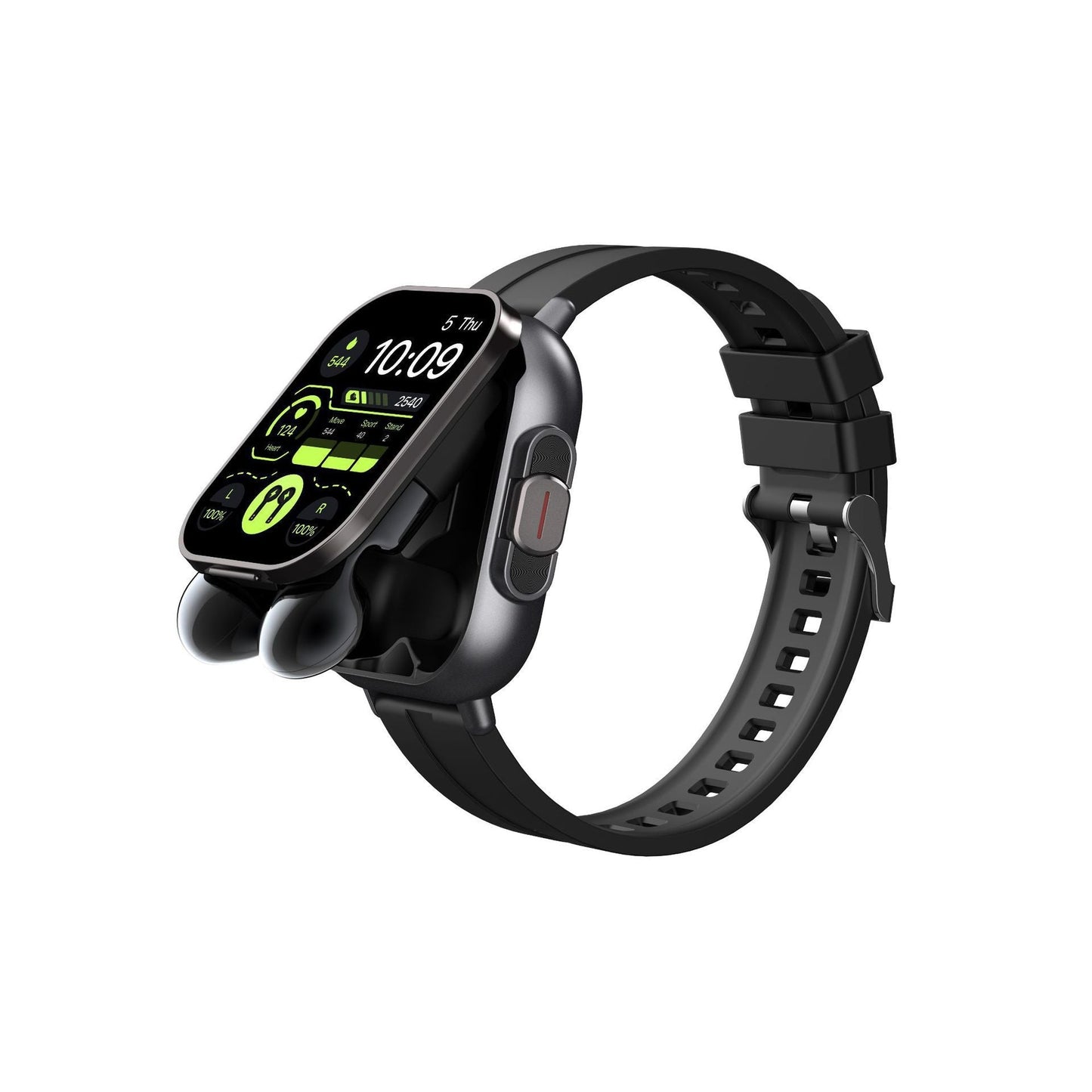 Bluetooth Earphone And Smart Watch 2-in-1