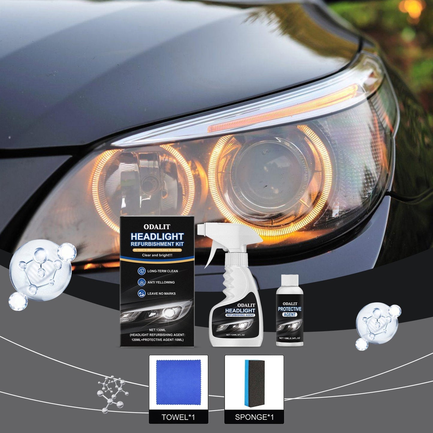 ODALIT™ Headlight Refurbishment Kit