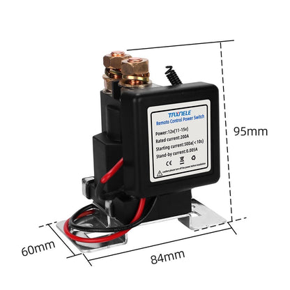 🔌WIRELESS REMOTE CONTROL BATTERY RELAY SWITCH