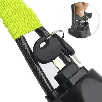 Off-Steel Cable Steering Wheel Lock