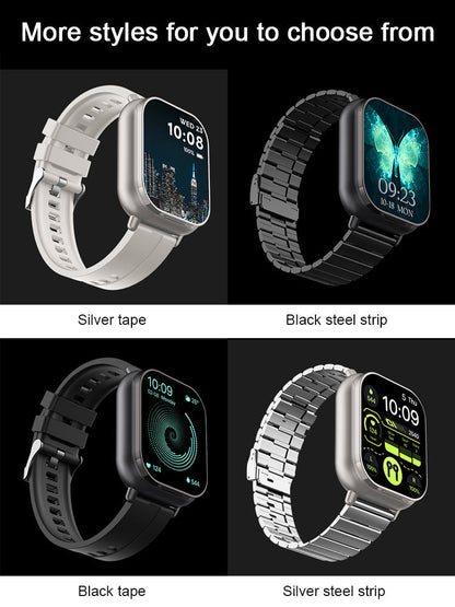 Bluetooth Earphone And Smart Watch 2-in-1