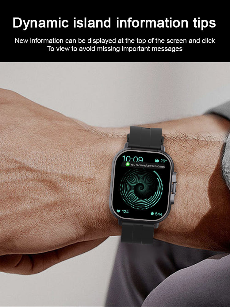 Bluetooth Earphone And Smart Watch 2-in-1