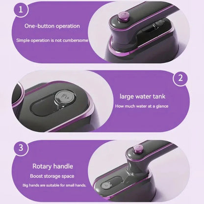 Foldable Handheld Garment Steamer