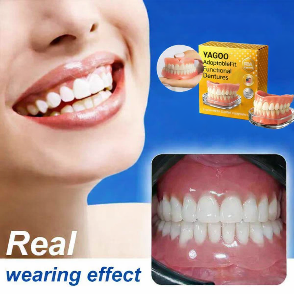 Ends Today: 70% OFF! ⏰ Zaho™ Medical Full Denture with Strong Suctiond 🦷 Obtain American Dental Association (ADA) Certification