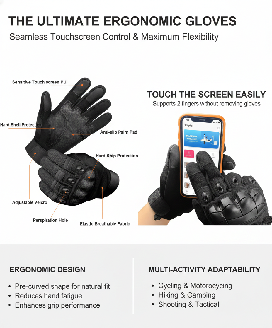 ZAHO™ Aegis Tactical Gloves