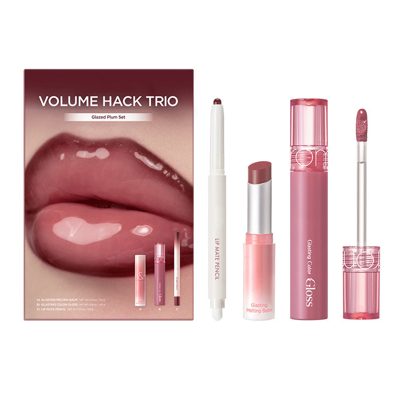 The 3-Step Lip Volume Hack — Liner + Balm + Gloss