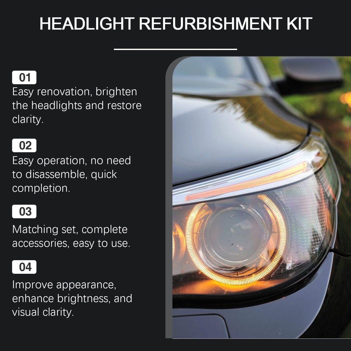 ODALIT™ Headlight Refurbishment Kit