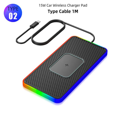 Car Wireless Charging Pad