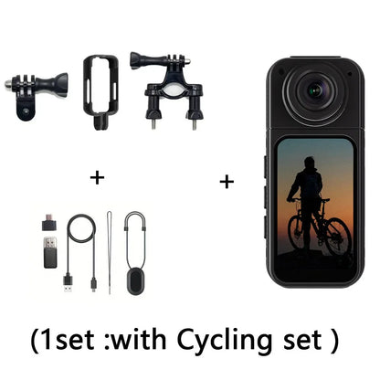 Ultra HD Thumb Action Camera | Wi-Fi App Control | Wide-Angle Sports & Travel Camera