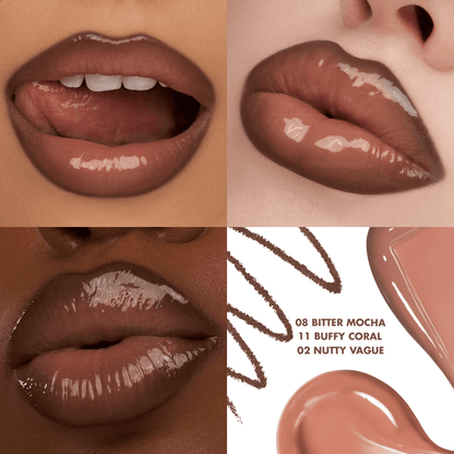 The 3-Step Lip Volume Hack — Liner + Balm + Gloss