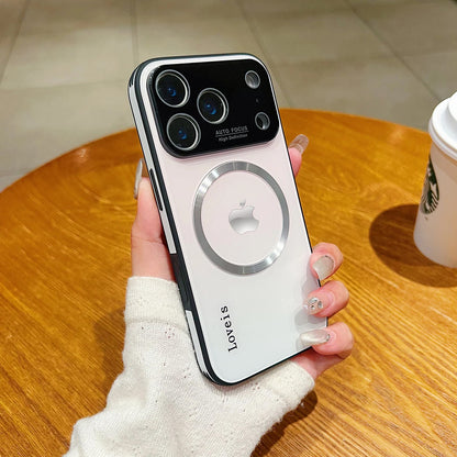 Gradient Magnetic Glass Protective Case For iPhone