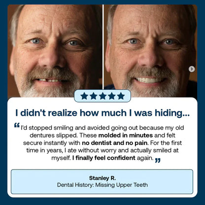 Ends Today: 70% OFF! ⏰ Zaho™ Medical Full Denture with Strong Suctiond 🦷 Obtain American Dental Association (ADA) Certification